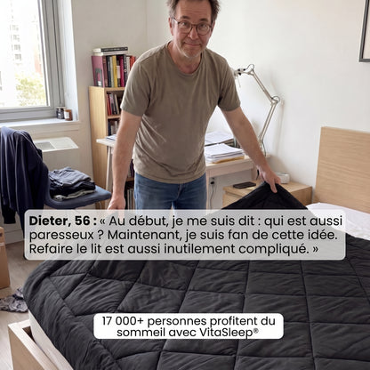 VitaSleep® – La couette 2 en 1 à séchage rapide qui élimine le besoin de housse.