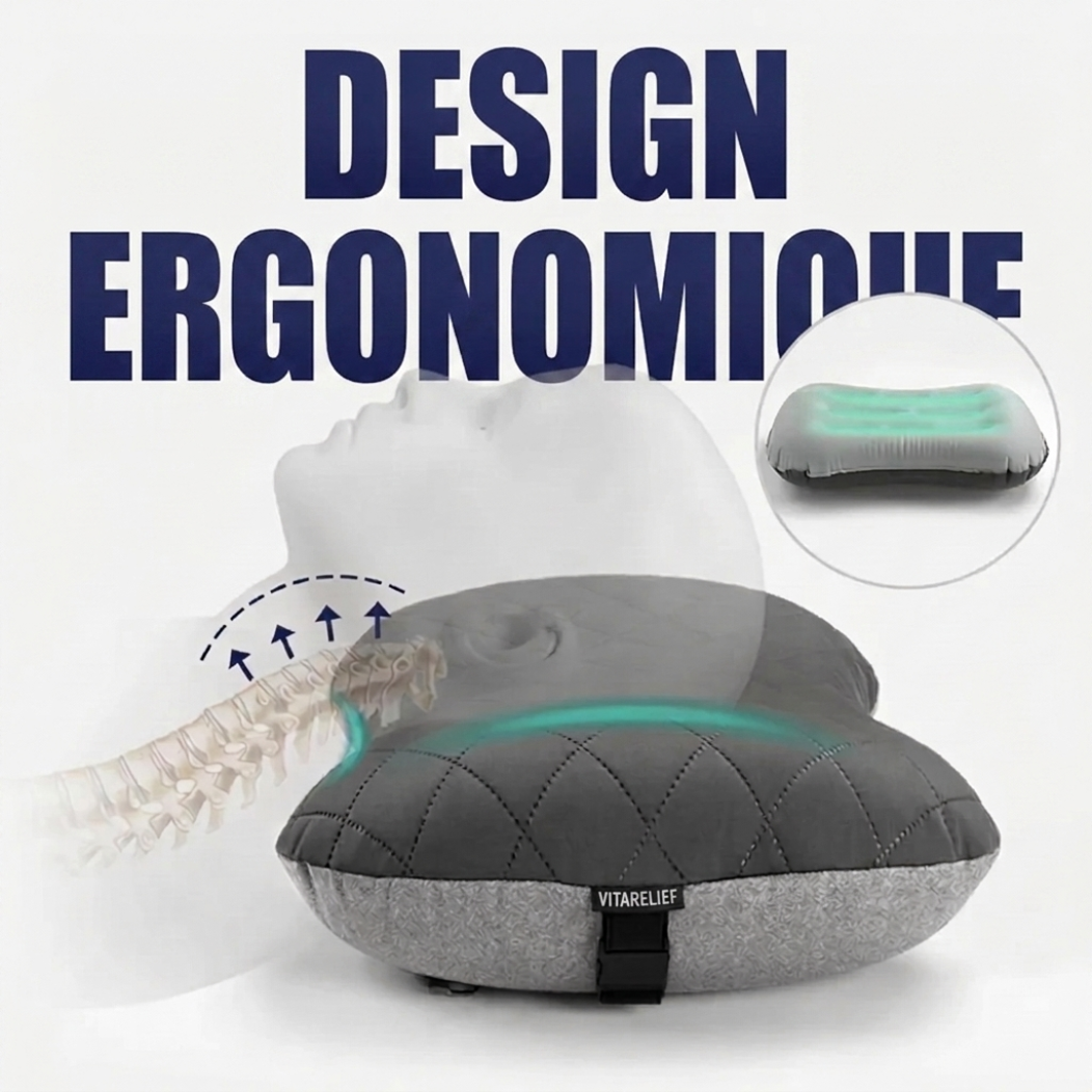 Oreiller de camping ultraléger