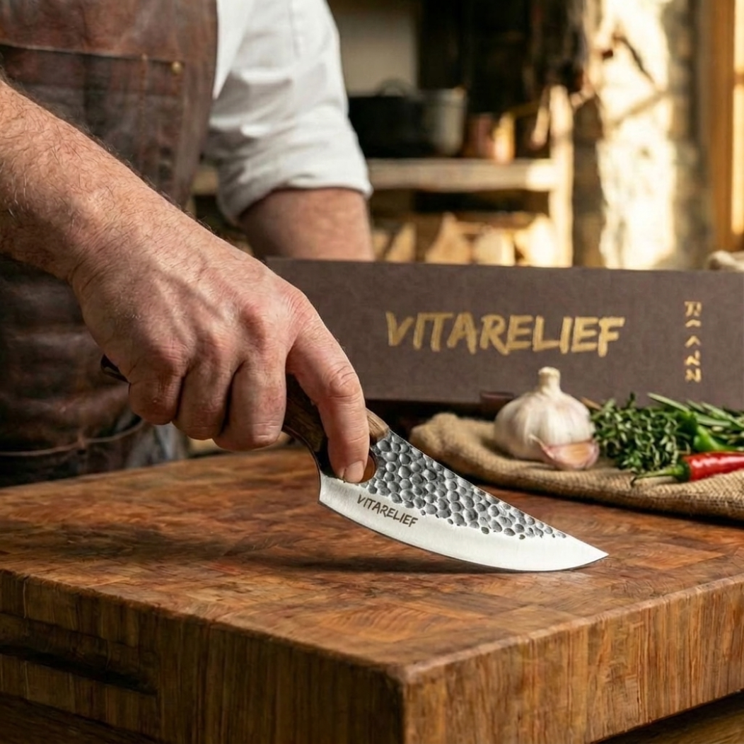 VitaRelief™ - Couteau de Boucher Japonais