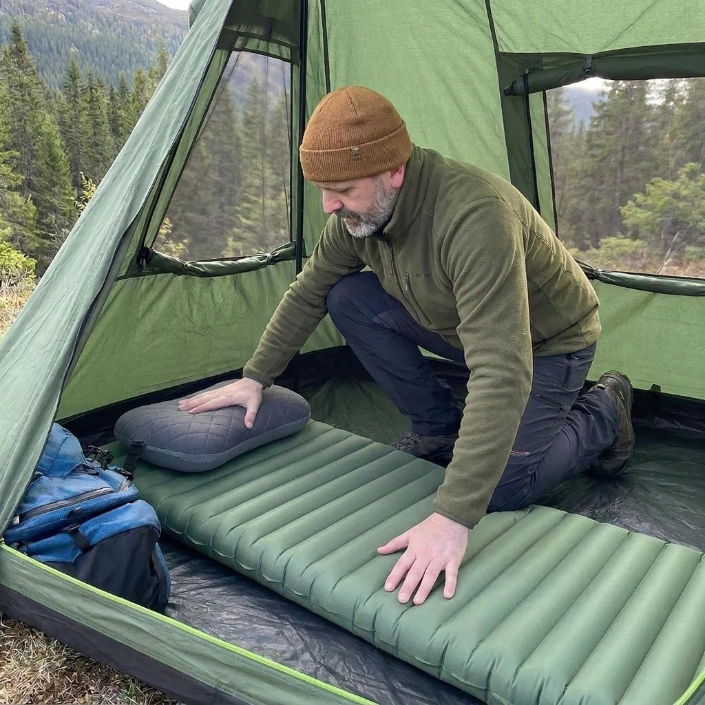 Oreiller de camping ultraléger