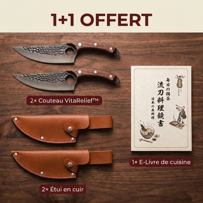 VitaRelief™ - Couteau de Boucher Japonais