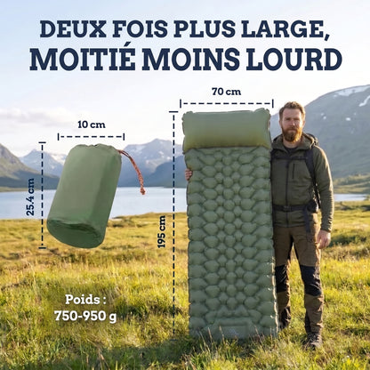 Matelas Gonflable Ultraléger de Camping